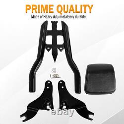 17 Sissy Bar Backrest for 09-24 Harley CVO Ultra Road King Street Electra Glide