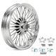 18x3.5 Fat Spoke Front Wheel For Harley Touring Road King Street Glide 2000-2008