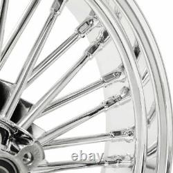 18x3.5 Fat Spoke Front Wheel for Harley Touring Road King Street Glide 2000-2008