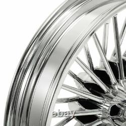 18x3.5 Fat Spoke Front Wheel for Harley Touring Road King Street Glide 2000-2008