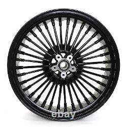 18x5.5 Fat Spoke Rear Wheel Rim for Harley Touring Bagger Road King Street Glide