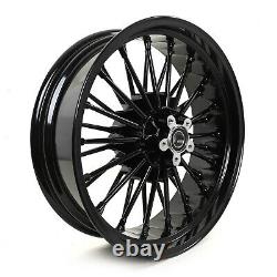 18x5.5 Fat Spoke Rear Wheel Rim for Harley Touring Bagger Road King Street Glide