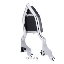 19 Sissy Bar Backrest For Harley Touring Road Glide Street Road King 2009-2024