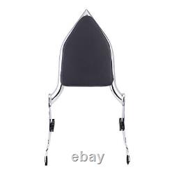 19 Sissy Bar Backrest For Harley Touring Road Glide Street Road King 2009-2024