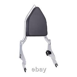 19 Sissy Bar Backrest For Harley Touring Road Glide Street Road King 2009-2024