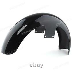 19 Wheel Wrap Front Fender For Harley Touring CVO Road King Street Glide FLHX