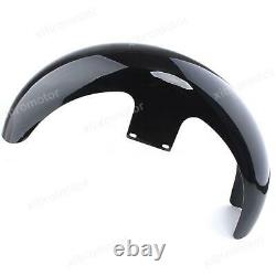 19 Wheel Wrap Front Fender For Harley Touring CVO Road King Street Glide FLHX