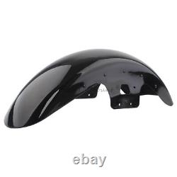 19 inch Vivid Black Front Fender For Harley Touring Road King/Street Glide 2014+