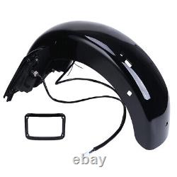 1993-2008 2004 CVO Rear Fender System With LED For Harley Road King Street Glide