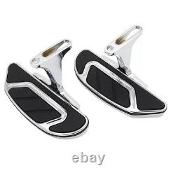 1993-2025 For Harley Driver Passenger Full Set Footboards Road King Street Glide