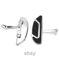 1993-2025 For Harley Driver Passenger Full Set Footboards Road King Street Glide