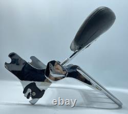 1997-2007 Harley Road King Street Glide Passenger Backrest Sissybar Rack Genuine 1997-2007 Harley Road King Street Glide Passenger Backrest Sissybar Rack Genuine