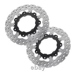 2 PCS 11.8 Floating Front Brake Rotor for Harley Road King Electra Street Glide