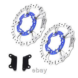 2 PCS 14.0 Floating Front Brake Rotor for Harley Road King Street Glide 09-up