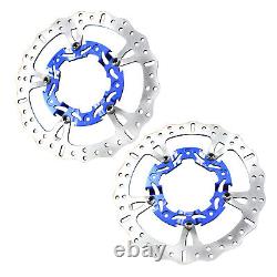 2 PCS 14.0 Floating Front Brake Rotor for Harley Road King Street Glide 09-up