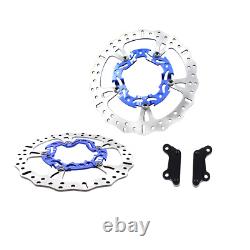 2 PCS 14.0 Floating Front Brake Rotor for Harley Road King Street Glide 09-up