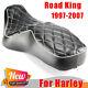2-up Seat For Harley 1997-2007 Road King Flhr, 2006-2007 Street Glide Flhx
