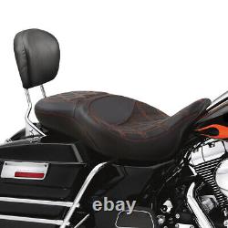 2-Up Driver Passenger Seat Fit For Harley Touring Road King Street Glide 09-2023