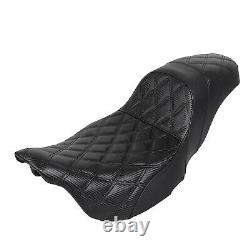 2 Up Driver Passenger Seat For Harley Road King Street CVO Electra Glide 08-23