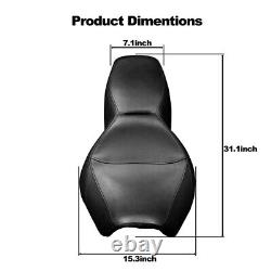 2-Up Driver Passenger Seat For Harley Street Glide 2006-2007 Road King 1997-2007