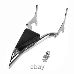 20 Chrome Backrest Sissy Bar for Harley Touring Road King Street Glide 1997-08