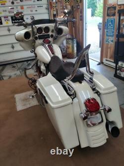 20 Chrome Backrest Sissy Bar for Harley Touring Road King Street Glide 1997-08