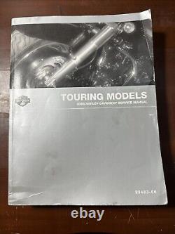 2006 Harley Touring Service Manual Road King Street Glide Electra Ultra Classic