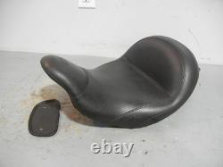 2009-2023 HD Street Glide/Road Glide/King Mustang Lowdown Solo Seat Black, 76078