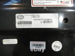 2009-2023 HD Street Glide/Road Glide/King Mustang Lowdown Solo Seat Black, 76078