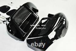 2014 Up Lower Vented Fairing + 8 Inch Speaker Pod 4 HD Road King Street Glide