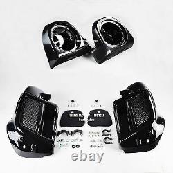 2014 Up Lower Vented Fairing Glove Box Speaker Pod 4 HD Road King Street Glide