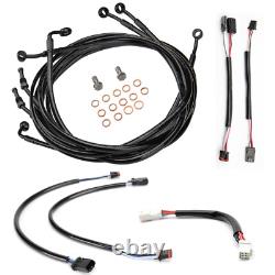2017-2020 16 Bar Brake Line Kit for Harley Touring Road King Street Glide withABS