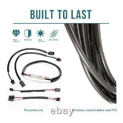 2017-2020 16 Bar Brake Line Kit for Harley Touring Road King Street Glide withABS