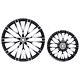 21 Front 18 Rear Wheel Rim For Harley Touring Street Glide Road King 08-23 Abs