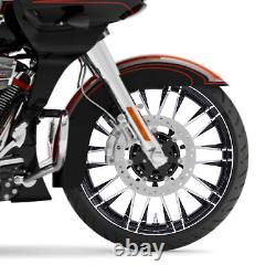 21 Front 18 Rear Wheel Rim For Harley Touring Street Glide Road King 08-23 ABS