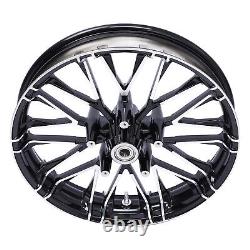 21 Front 18 Rear Wheel Rim For Harley Touring Street Glide Road King 08-23 ABS