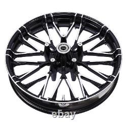 21 Front 18 Rear Wheel Rim For Harley Touring Street Glide Road King 08-23 ABS