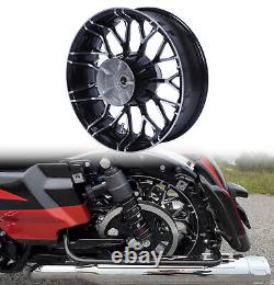 21 Front 18 Rear Wheel Rim For Harley Touring Street Glide Road King 08-23 ABS