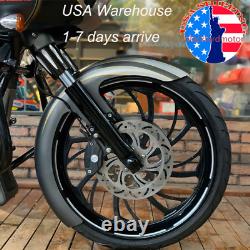 21 Wrap Front Fender For Harley Touring Electra Street Road Glide King Baggers