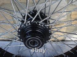 21 X3.5 60 Spoke Black Front Wheel Harley Road King Street Glide Touring 00-07