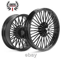 21X3.5 16X5.5 Fat Spoke Wheels for Harley Touring Street Glide Road King 2009 UP