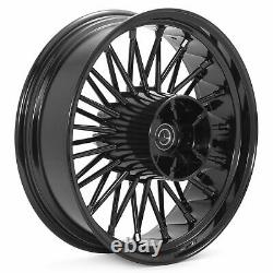 21X3.5 16X5.5 Fat Spoke Wheels for Harley Touring Street Glide Road King 2009 UP