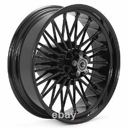 21X3.5 16X5.5 Fat Spoke Wheels for Harley Touring Street Glide Road King 2009 UP