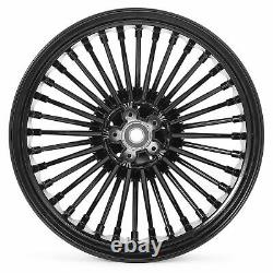 21X3.5 16X5.5 Fat Spoke Wheels for Harley Touring Street Glide Road King 2009 UP