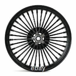 21X3.5 16X5.5 Fat Spoke Wheels for Harley Touring Street Glide Road King 2009 UP