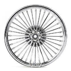 21X3.5 18X5.5 Fat Spoke Wheels ABS for Harley Touring Street Road Glide 2009-UP