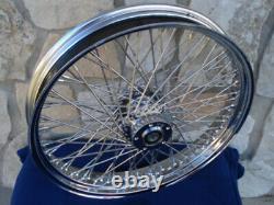 21x3.5 60 Spoke Dna Front Wheel 4 Harley Baggers Street Glide Road King 00-07