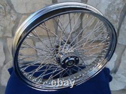 21x3.5 80 Spoke Front Wheel 08-up For Harley Street Road King Glide Touring