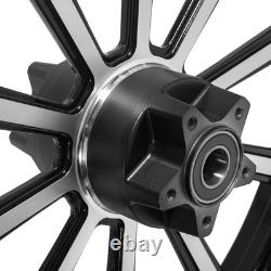 21x3.5 Front Wheel Rim Dual Disc Hub for Harley Road King Street Glide 09-25 FLH