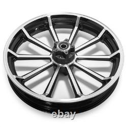 21x3.5 Front Wheel Rim Dual Disc Hub for Harley Road King Street Glide 09-25 FLH